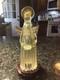 Vintage Murano Art Glass Angel Candle Holder Adventurine Gold Dust Flecks WithTAG