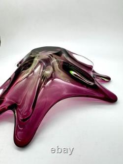 Vintage Murano Art Glass Bowl