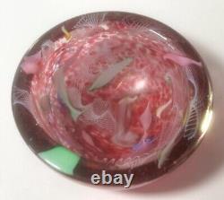 Vintage Murano Art Glass Bowl 5 AVEM Zanfirico Bizantino Mid-Century Rare