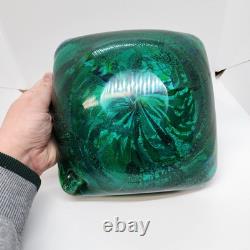 Vintage Murano Art Glass Bowl / Ashtray AVEM Tutti Frutti Latticino Lace Ribbon