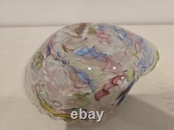 Vintage Murano Art Glass Bowl By Fratelli Toso