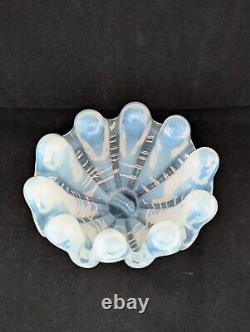 Vintage Murano Art Glass Bowl Ercole Barovier A Grosse Costolature