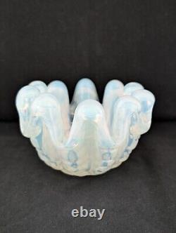 Vintage Murano Art Glass Bowl Ercole Barovier A Grosse Costolature