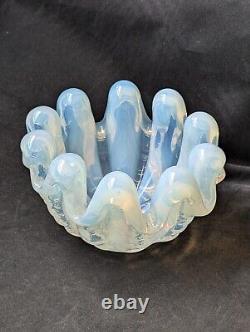 Vintage Murano Art Glass Bowl Ercole Barovier A Grosse Costolature