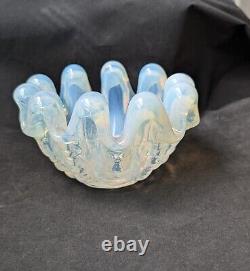 Vintage Murano Art Glass Bowl Ercole Barovier A Grosse Costolature