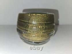 Vintage Murano Art Glass Bowl Mid Century