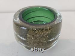 Vintage Murano Art Glass Bowl Mid Century