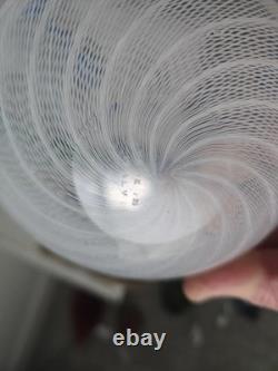 Vintage Murano Art Glass Bowl Mid Century ACID STAMP