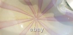Vintage Murano Art Glass Bowl Mid Century Alfredo Barbini