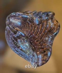 Vintage Murano Art Glass Bowl Mid Century Modern