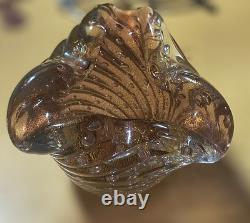 Vintage Murano Art Glass Bowl Mid Century Modern