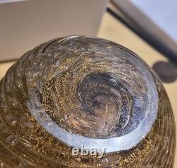 Vintage Murano Art Glass Bowl Mid Century Modern