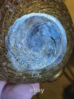 Vintage Murano Art Glass Bowl Mid Century Modern