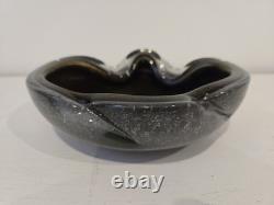 Vintage Murano Art Glass Bowl Mid Century Seguso