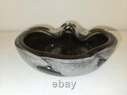 Vintage Murano Art Glass Bowl Mid Century Seguso