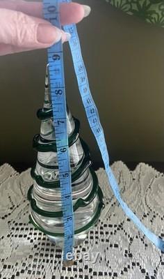 Vintage Murano Art Glass Christmas Tree. Handcrafted And Mouth Blown. 9, Italy