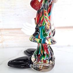 Vintage Murano Art Glass Clown Figurine