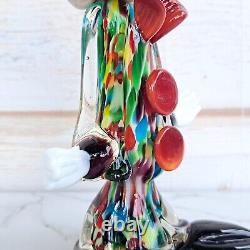 Vintage Murano Art Glass Clown Figurine