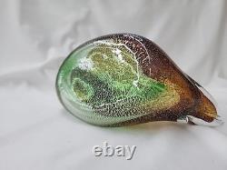 Vintage Murano Art Glass Duck Excellent Condition Unmarked Beautiful MCM