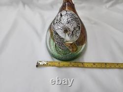 Vintage Murano Art Glass Duck Excellent Condition Unmarked Beautiful MCM