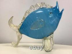 Vintage Murano Art Glass Fish Figurine