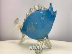 Vintage Murano Art Glass Fish Figurine