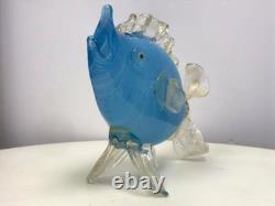 Vintage Murano Art Glass Fish Figurine