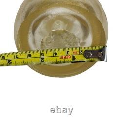 Vintage Murano Art Glass Gold Specks Christmas Tree Home Decor Sculpture 10 In