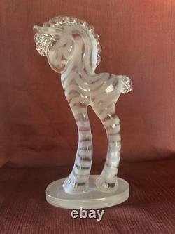 Vintage Murano Art Glass Horse Figurine