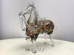 Vintage Murano Art Glass Horse Figurine