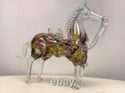 Vintage Murano Art Glass Horse Figurine