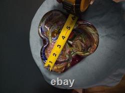 Vintage Murano Art Glass Mid Century Tutti Frutti AVEM Dish Bowl Ashtray