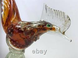 Vintage Murano Art Glass Pheasant