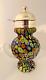 Vintage Murano Art Glass Scrambled Close Packed Millefiori Satin Syrup Jug