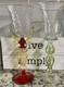 Vintage Murano Art Goblets