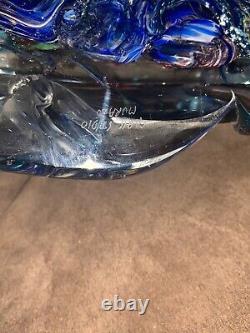 Vintage Murano Blown Glass Fish Aquarium Extremely Rare