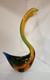 Vintage Murano Blown Glass Swan Figurine 12