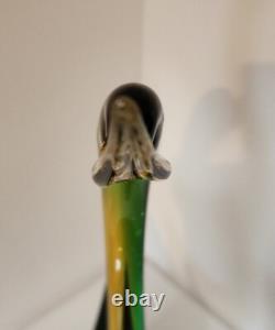 Vintage Murano Blown Glass Swan Figurine 12