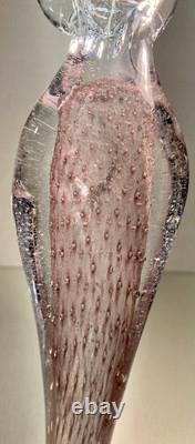 Vintage Murano Controled Bubble Blown Glass Virgin Mary Praying