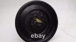 Vintage Murano Dancing Devil Art Glass Miniature Sculpture Masterpiece w Dome