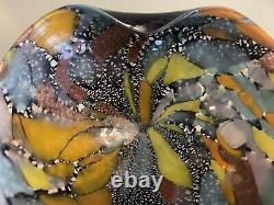 Vintage Murano Dino Martens Art Glass Bowl Tutti Fruiti Millefiori Italy 1950s