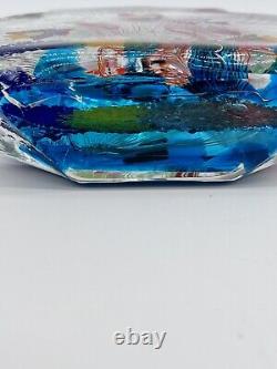 Vintage Murano Ferro And Lazzarini Art Glass Aquarium