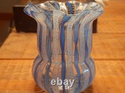 Vintage Murano Fratelli Toso Toothpick Holder With Label