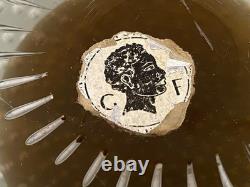 Vintage Murano Galliano Ferro Art Glass Controlled Bubble Bullicante Paperweight