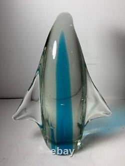 Vintage Murano Glass 8.5 inch Penguin Statue