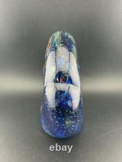 Vintage Murano Glass Aquarium LARGE Paperweight with 19 Tetras Fish MINT