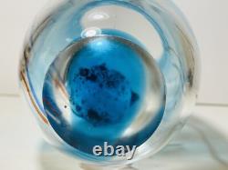 Vintage Murano Glass Aquarium Vase Fish Under Water 8 1/2 22cm