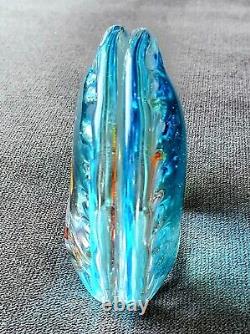 Vintage Murano Glass Art Alfredo Barbini Style Fish Tank Aquarium