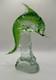 Vintage Murano Glass Art Dolphin 10 Tall