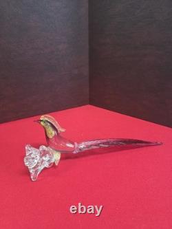 Vintage Murano Glass Bird Figurine